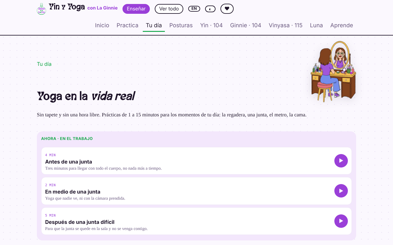 Tu día: prácticas cortas para antes, durante y después de una junta